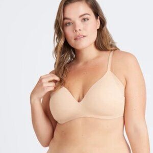 Knix WingWoman Contour Bra - Beige Nude - Size 7 36DD, 38DD, 36E - New with Tags